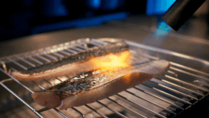 poisson grillé restaurant chalumeau valiseofilms réalisation vidéo